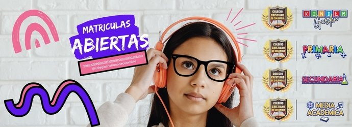 ¡MATRICULAS ABIERTAS PARA TODOS LOS GRADOS 2026!